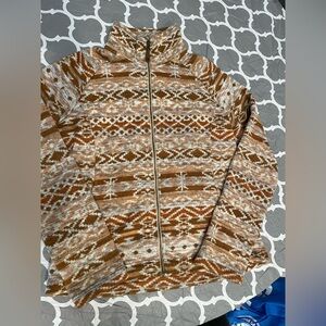 Sherpa Adventure Gear Women’s Size S Zip Up Sweater Outdoor Hiking Camping